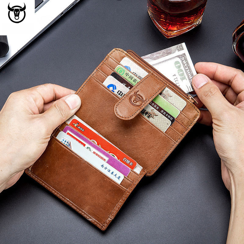 Free Shipping Designer Wallet Captain's Head Layer Cowhide Men's Multi Card Card Holder Business Bank Credit Card Holder Leather Driver'