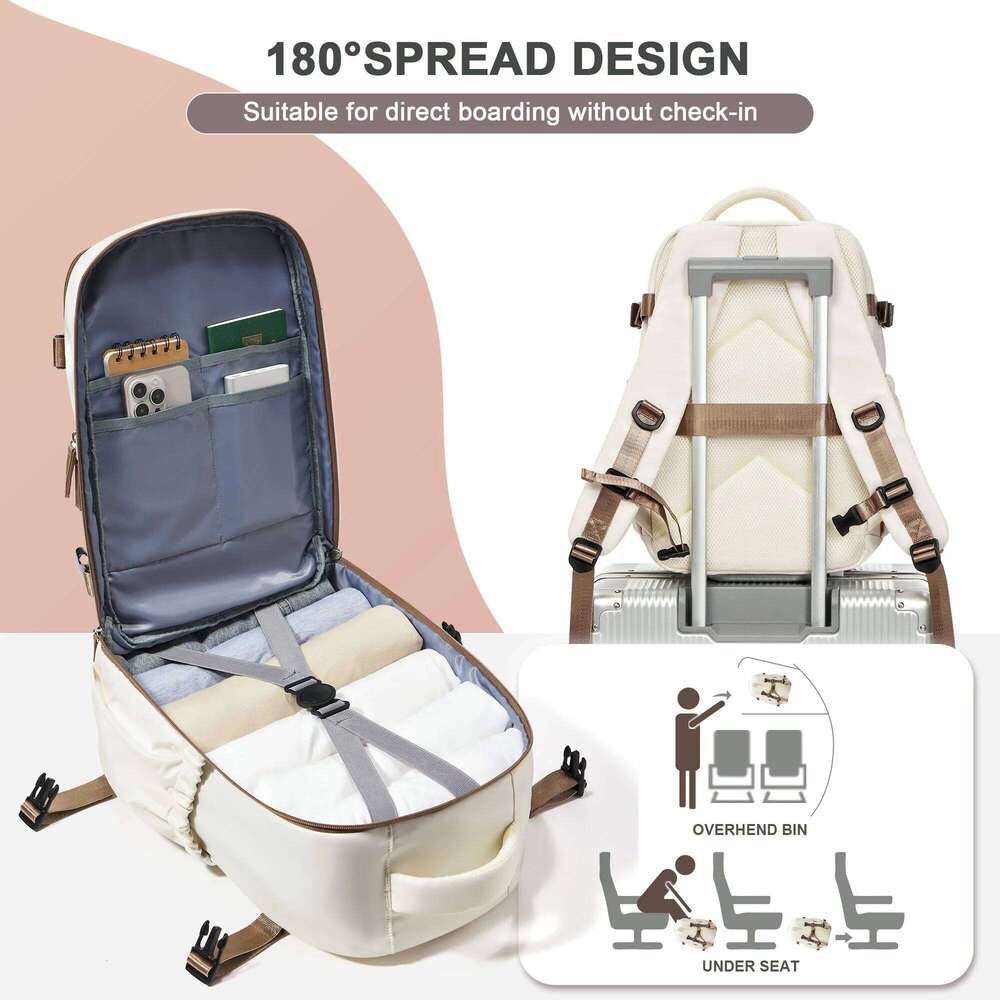Airplane Travel 40X30x20, Hand Lage Cabin Backpack Wizzair 40X30x20 Carry-Ons Men Women 15.6 Inch Laptop Bags