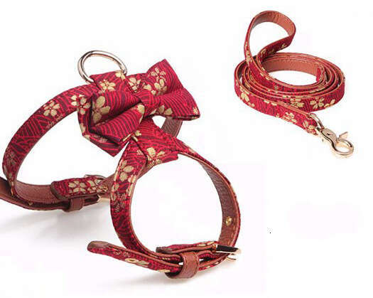 Pet Collar Dog Collar Cat Collar Traction Rope New K-Shaped Cat Dog Pet Harness Leash Set H-Shaped Pet Traction Rope