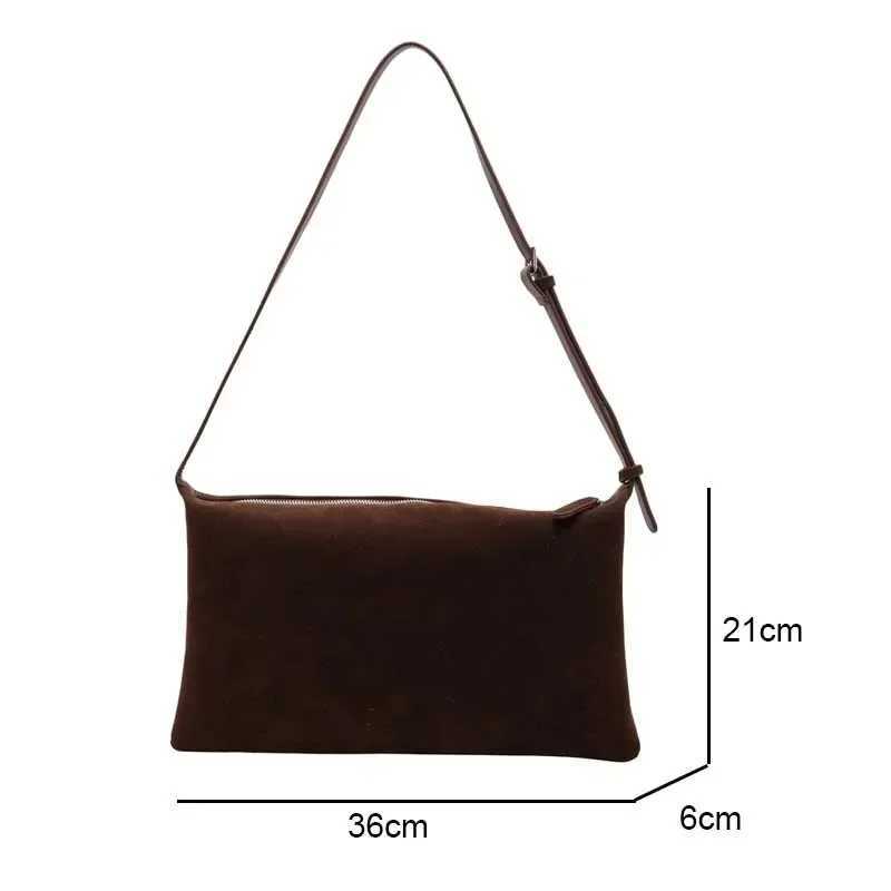 This Year New Lazy Style Retro Single Shoulder Underarm Bag Minimalist Large Capacity Commuting Bag Crossbody Bags Y250528
