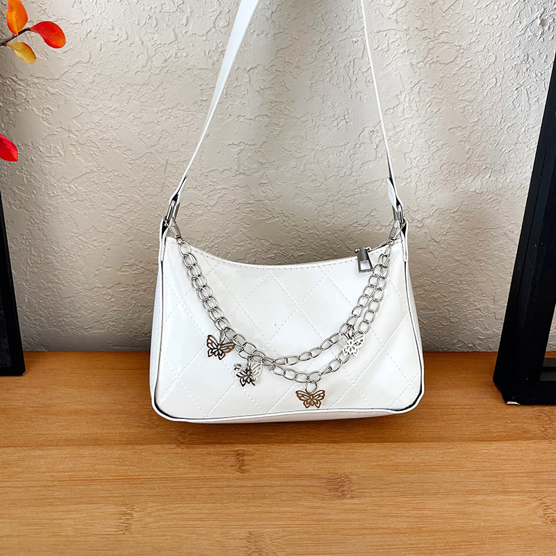 2025 New niche design women's armpit bag special chain small square ba single shoulder women's bag, checkered designer fashion single should