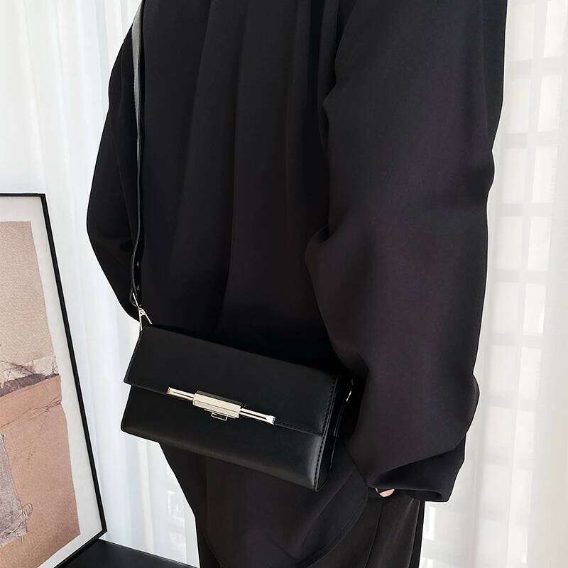 Designer Bag Designer Bag Box Shoulder Pu Leather Women Metal Buckle Crossbody Filp Trendy Mobile Phone Small Square