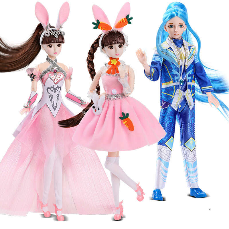 2024 New Little Dance Princess Tang San Doll Toy Girls Children's Dress-Up Set Birthday Gift