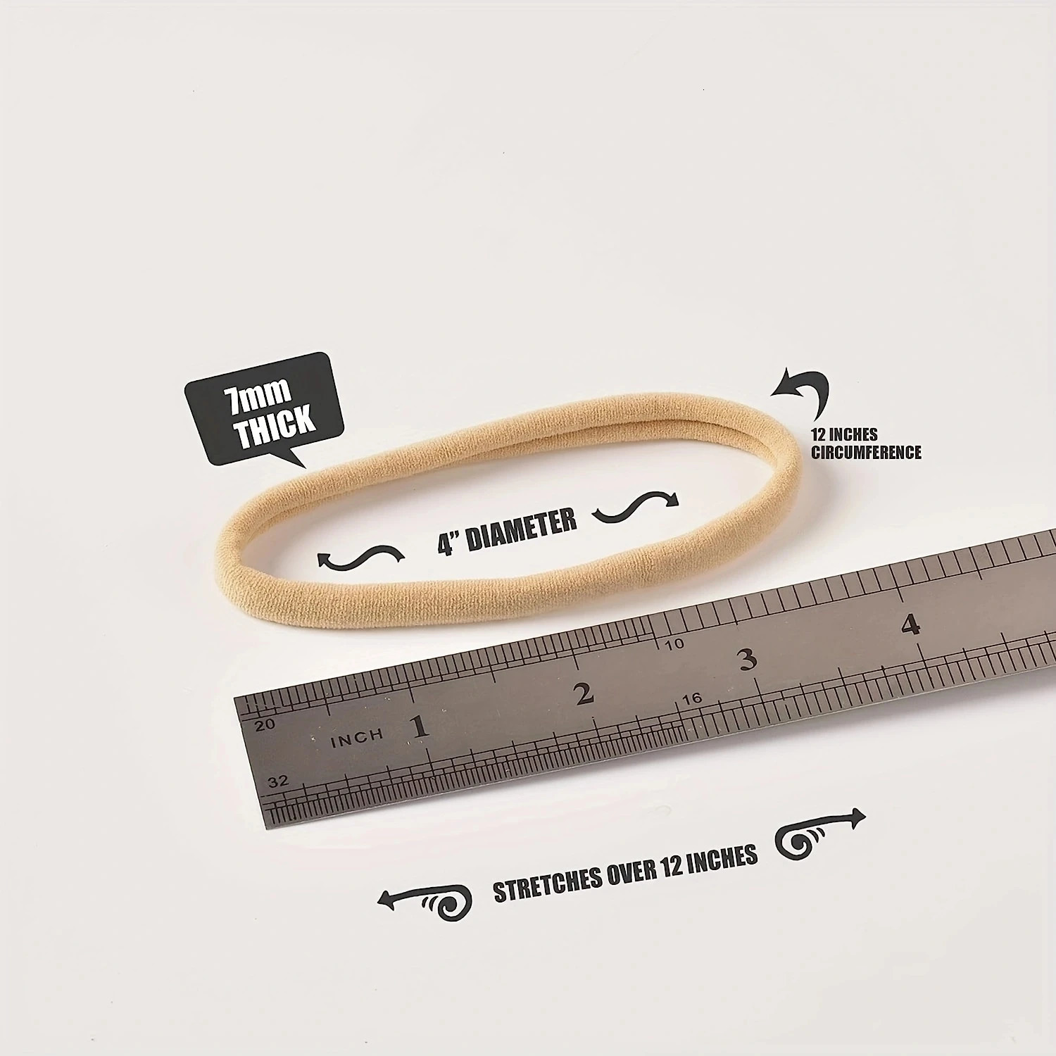 100 PCS Baby Nylon Headbands DIY Elastics Hair Accessories for Girls born Infant Toddlers Kids Headdress Baby Turban 250528