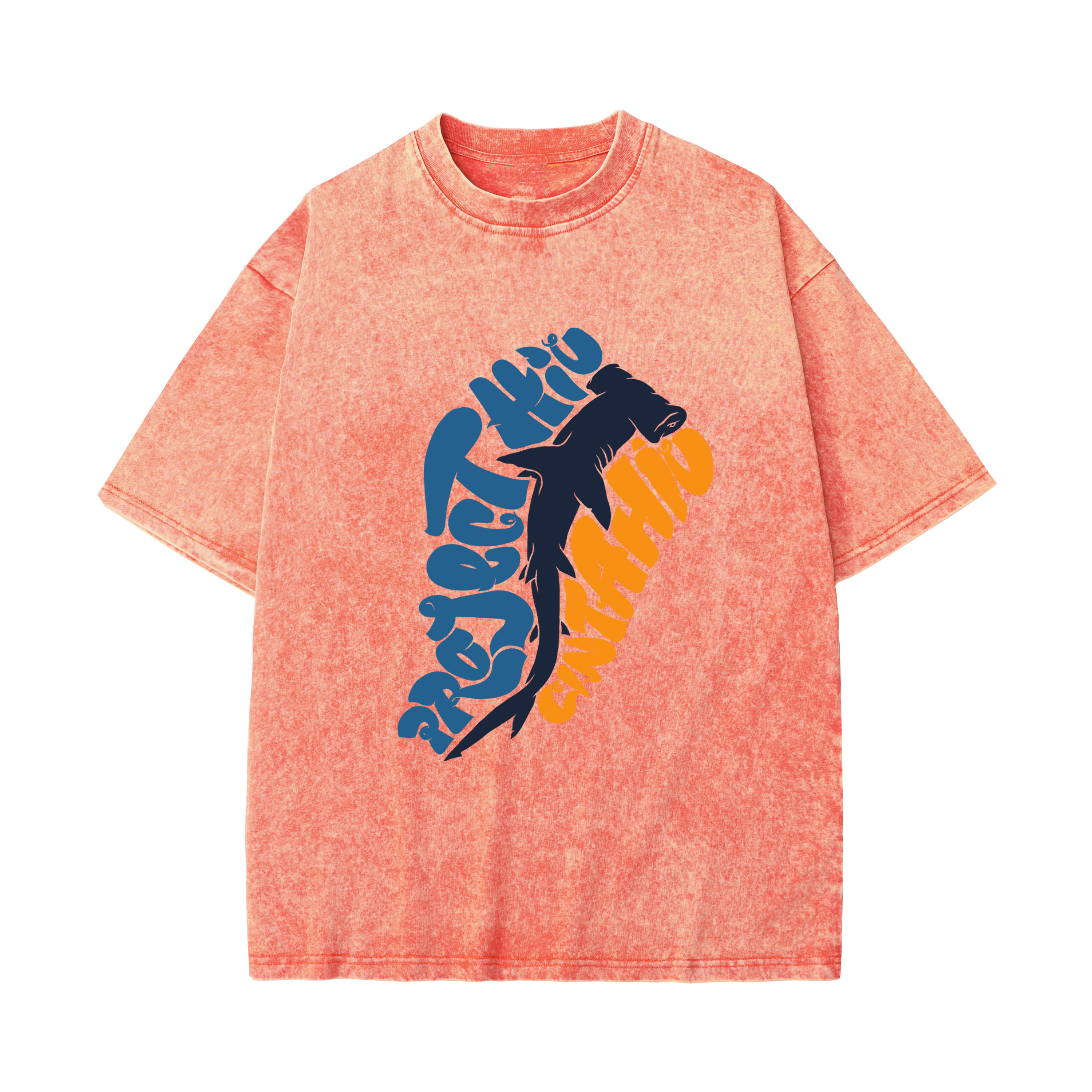 T-shirt men's top designer cotton T-shirt Hammerhead shark II short sleeved clothing high-quality fashionable T-shirt