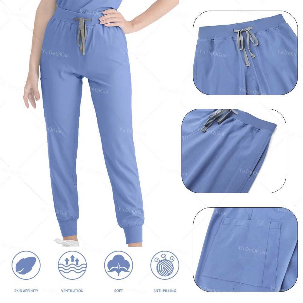Clinical Uniform Woman Pharmacy Workwear Nurse Uniform Hospital Doctor Oral Dental Surgery Uniforms Medical Scrubs Sets New X250528