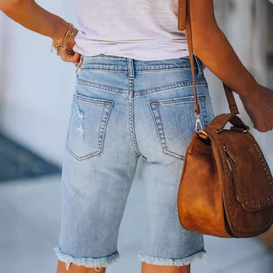 Shorts Women Denim Shorts Summer Washed Ripped Cotton Women S Denim Shorts Jean Shorts