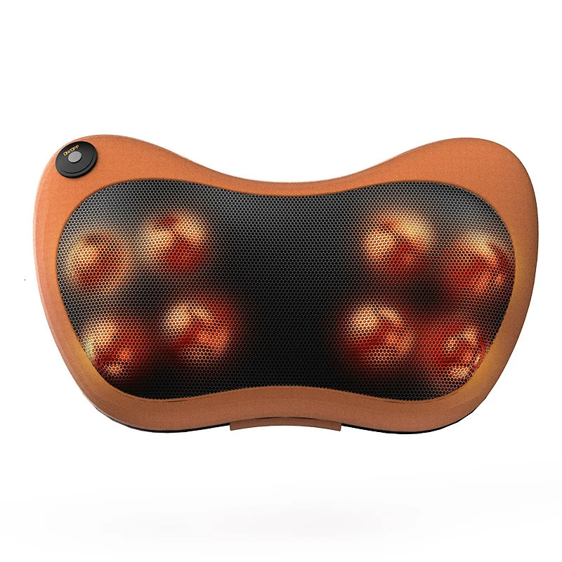 Head Massager Car Home Cervical Shiatsu Massage Neck Back Waist Body Electric Multifunctional Massage Pillow Cushion 250519