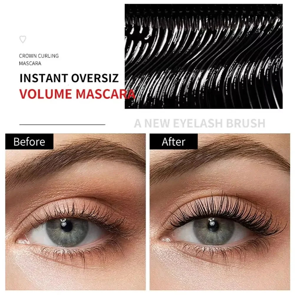 5D Waterproof Mascara Eyelashes Lengthening Long Lasting Silky Lash Black Eyelashes Extension Make Up Beauty Eye Korean Cosmetic 250523