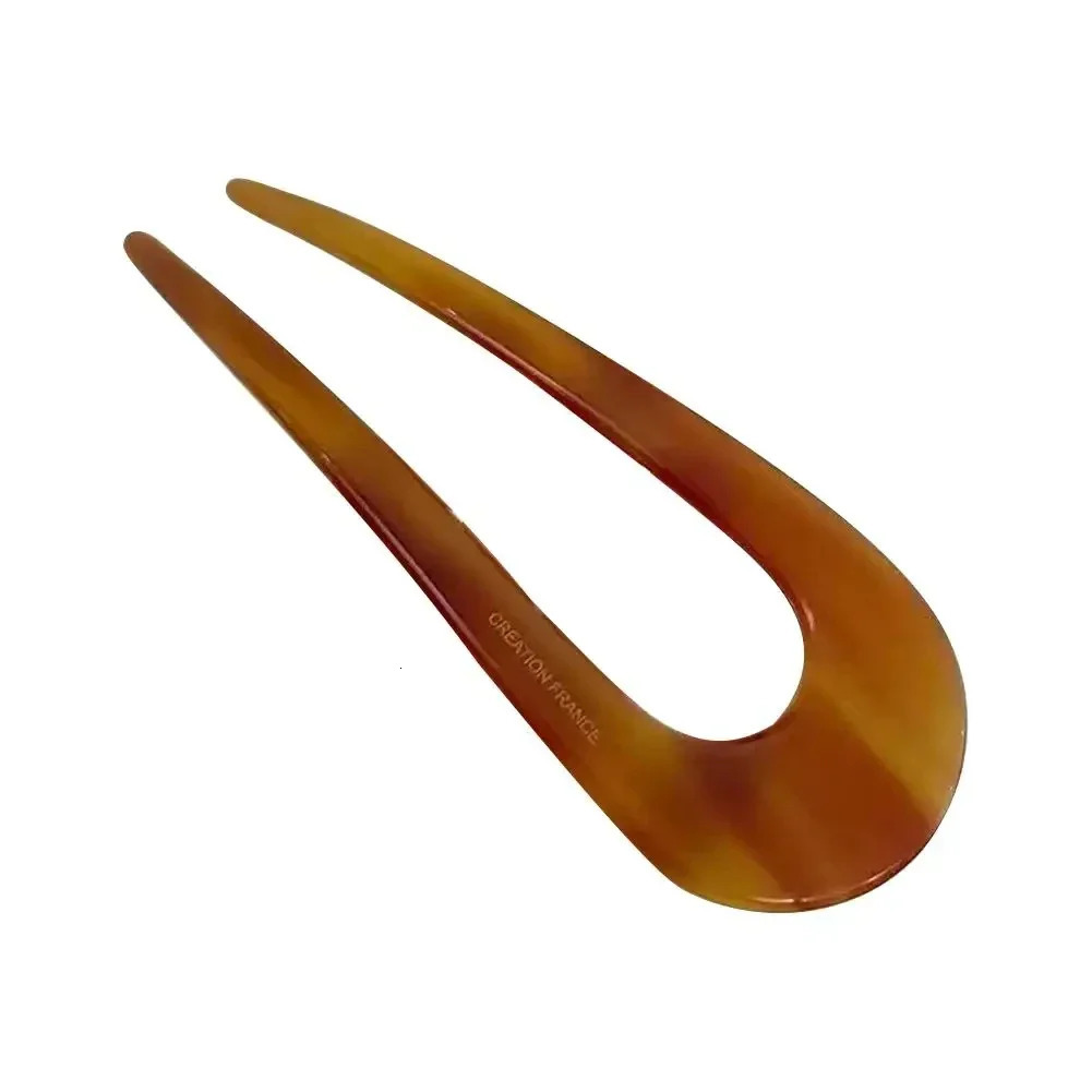 Ushaped Hairpin Female Meatball Head Pan Hair Simple Chinese Modern Style Temperament 250519