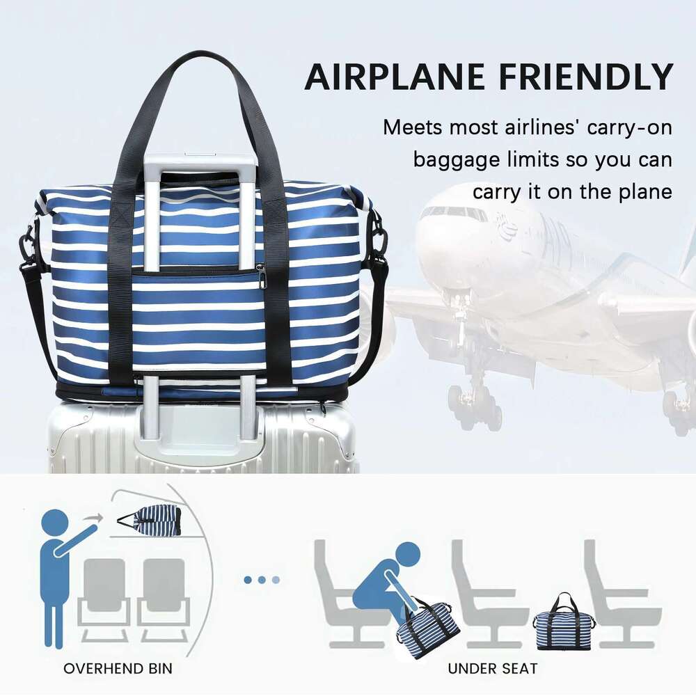New Fashion Lage Bags Travel Big Duffle Weekend Shoulder Bag Large Tote Handbag