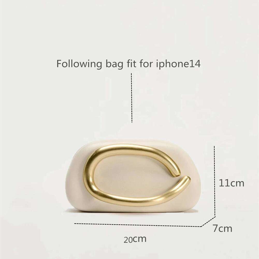 Gold Closure Box Clutch Bag women evening wedding party cute purse bag handbag 2024 new