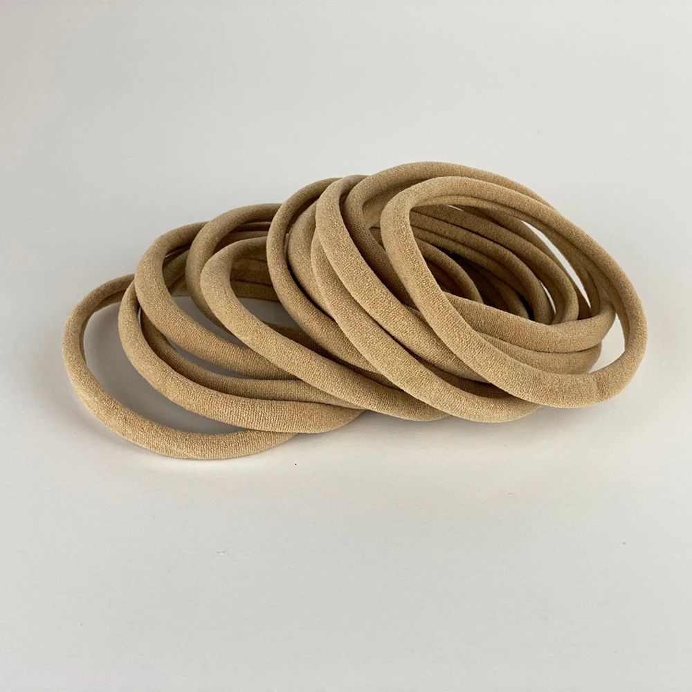 100Pcs/Lot Baby Girl DIY Stretchy Skinny Nylon Girl Elastic Supper Soft Headband Baby Accessories Infant Headwear Baby Items 250528