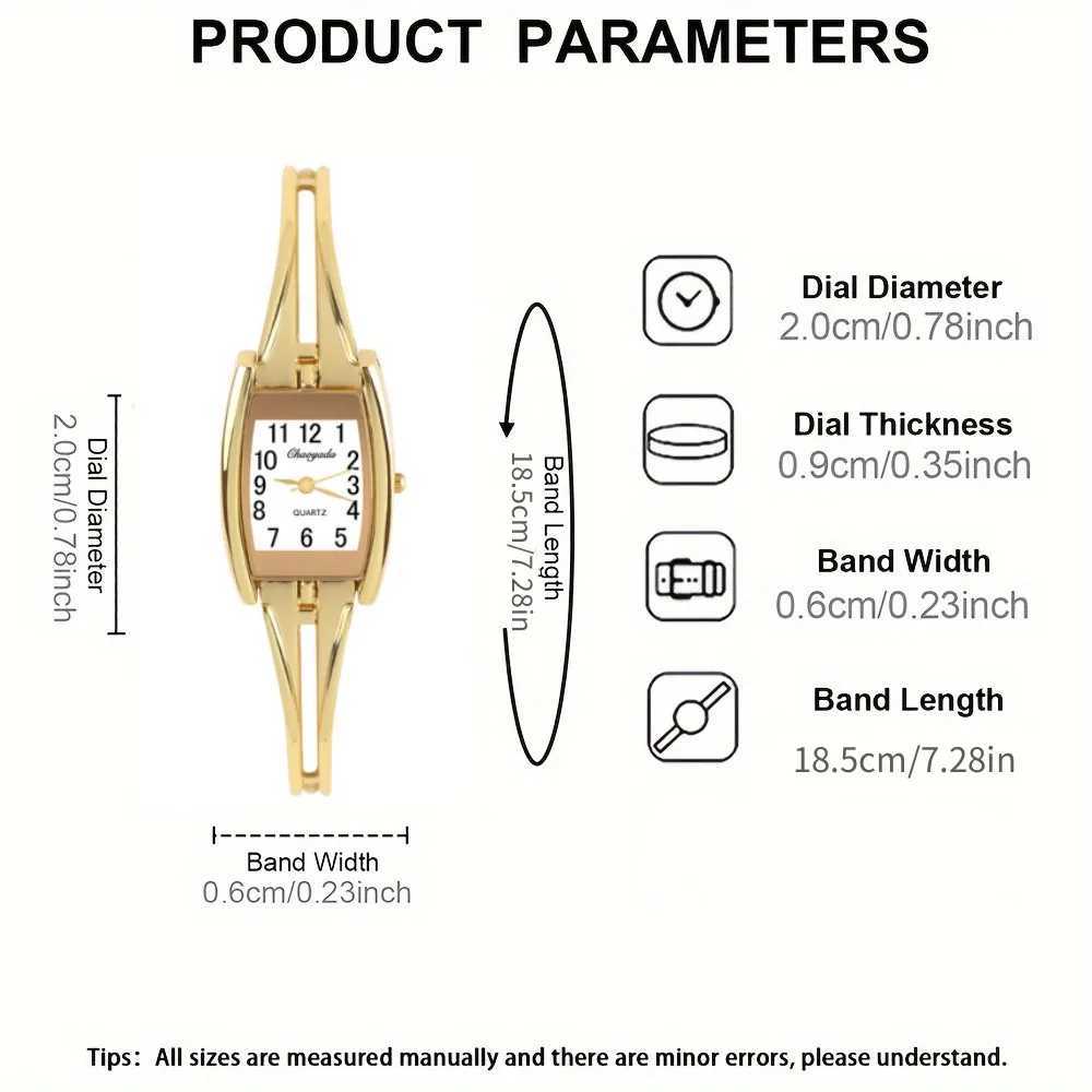 Eleg Fashion Womens Wristwatches Gold Stainless Steel Bracelet Ladies Watch Quartz Female Clock Reloj Mujer Feminino RelojesXJ250527
