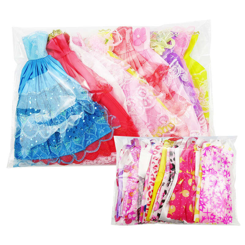 Bagged Dolls Half Pack Random Wedding Short Dresses Gowns Clothes Skirts 10 5 Pieces One Bag