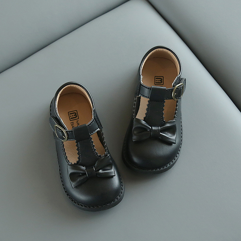 Children Leather Shoes Kids Casual Shoes for Toddlers Little Girls Infants Shoes Kidsnest 2025 New Design Shoes Sizes 5.5C-12.5C K0682