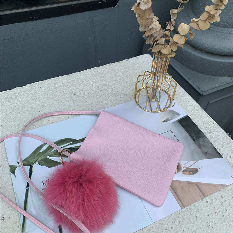 Phone Handheld High-End Genuine Leather Crossbody Small Korean Fashion Top Layer Cowhide Women's Handbag Shoulder Bag