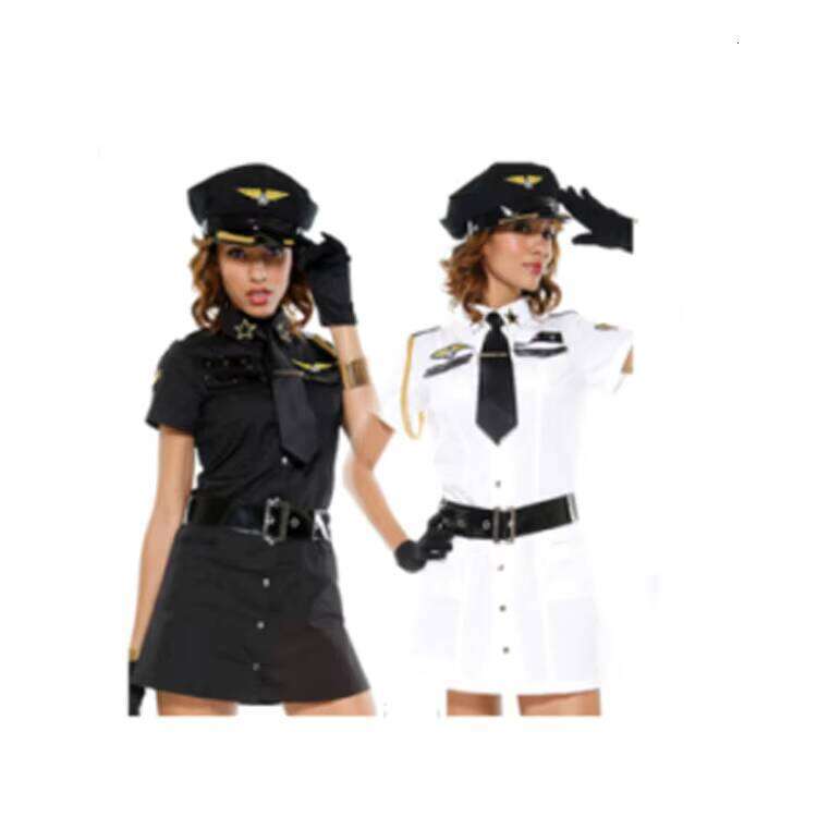 Ladies' Police Officer Costume Uniform Halloween Adult Sexy Cop Cosplay