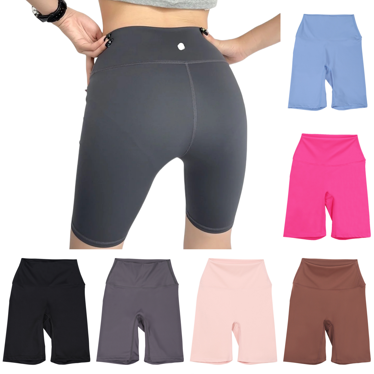 2025 NEW 5A Waist Yoga 5A quality Leggings Women Push-up Fiess Soft Align Elastic Hip Lift T-shaped Sports Pants Running Training Lady luluity lemonlies pants leggings