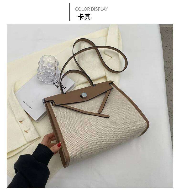 Advanced Sense 2025 Summer New Fashion Casual Dia Shoulder Commuter Internet Celebrity Chain Cross-Body Bag