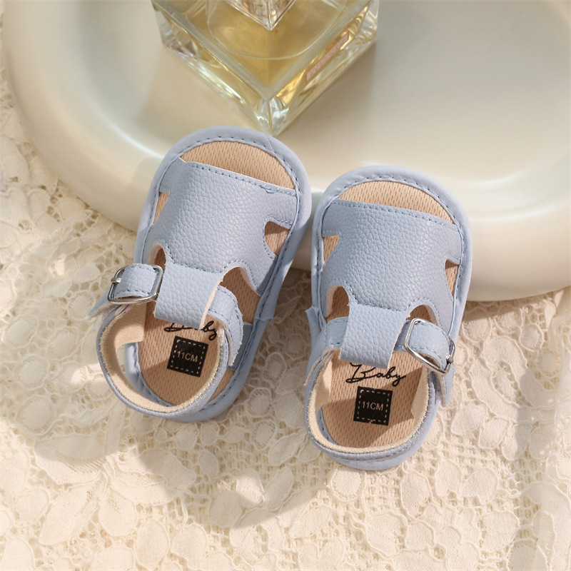 Infant Sandals Fashion Soft Crib Shoes Anti Slip Summer Toddler Littlesprouts Boys Girls First Walker Baby Soft Sole Sandals Shoes 0-18 Months L0685
