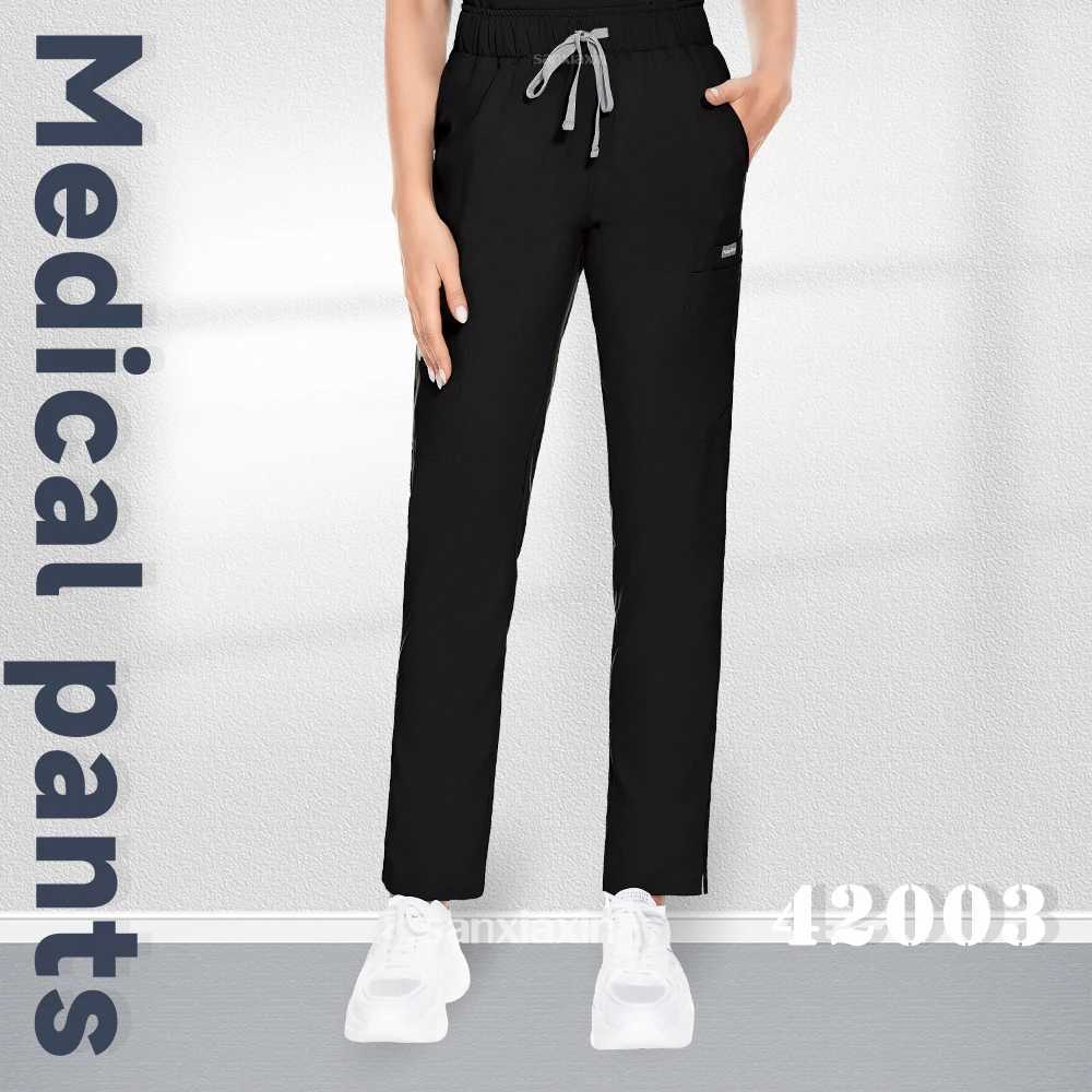 High Quty Stretch Jogger Trousers Clinical Workwear Bottoms Medical Nurse Uniform Scrub Pants Medical Trousers Surgical Pants X250528