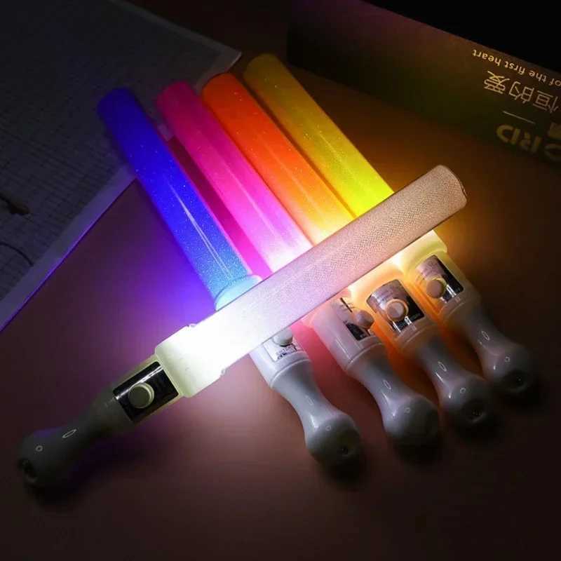 Party Glow Sticks 3 Modes Flashing LED Light Sticks Glow in The Dark Party Supplies Sensory Toy for Kids Reusable W250528