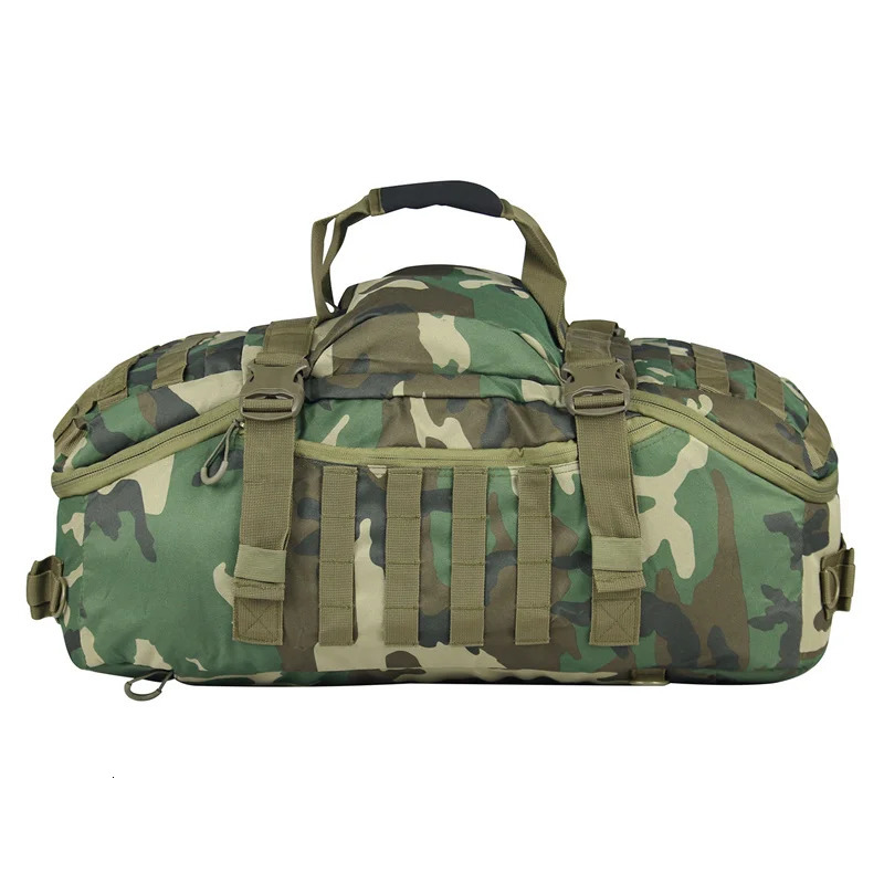 35L 50L 80L Outdoor Mountaineering Bag Molle Tactical Backpack Large Duffel Bag Hiking Camping Travel Bags 250522