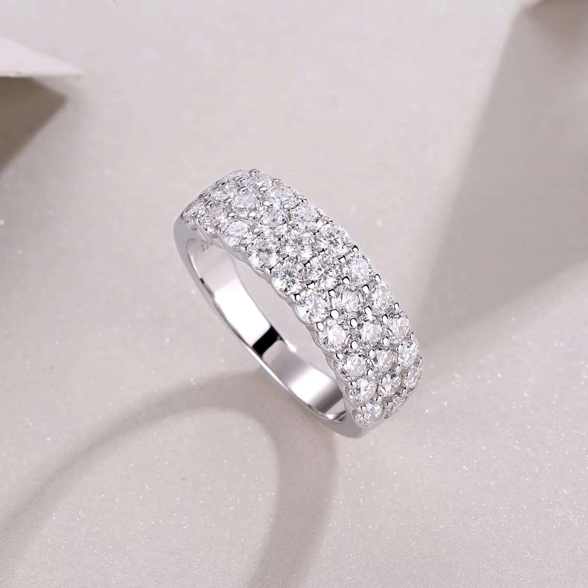 925 Silver Jewelry Luxury Moissanite Jewelry Wedding Rings Moissanite Diamond Engagement Ring Fine Jewelry Rings
