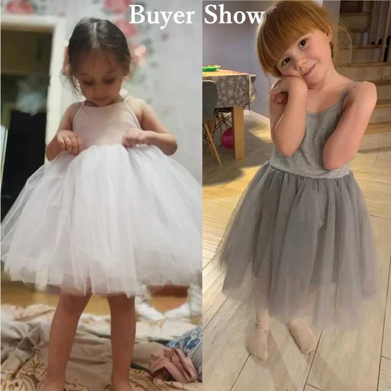 Girls Summer Sleeveless Dress 3 4 7 8 Years Kids Casual Tutu Dresses Outfits Children Lace Mesh Birthday Party Dress for Girls X250528