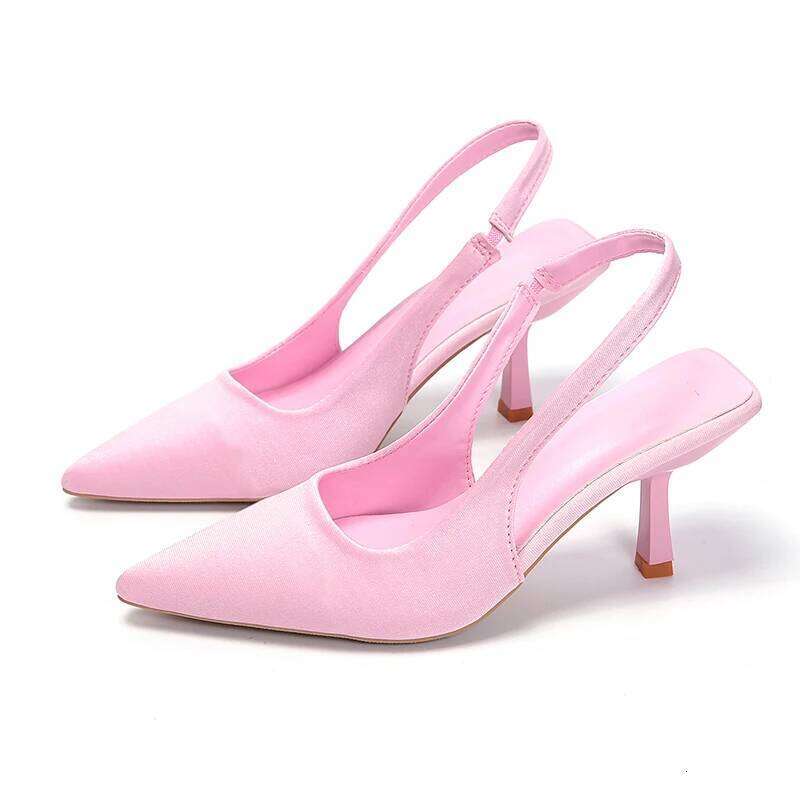 New Autumn Shoes Fashion Pumps Pointed Toe High Heels Shallow Women's Sandals