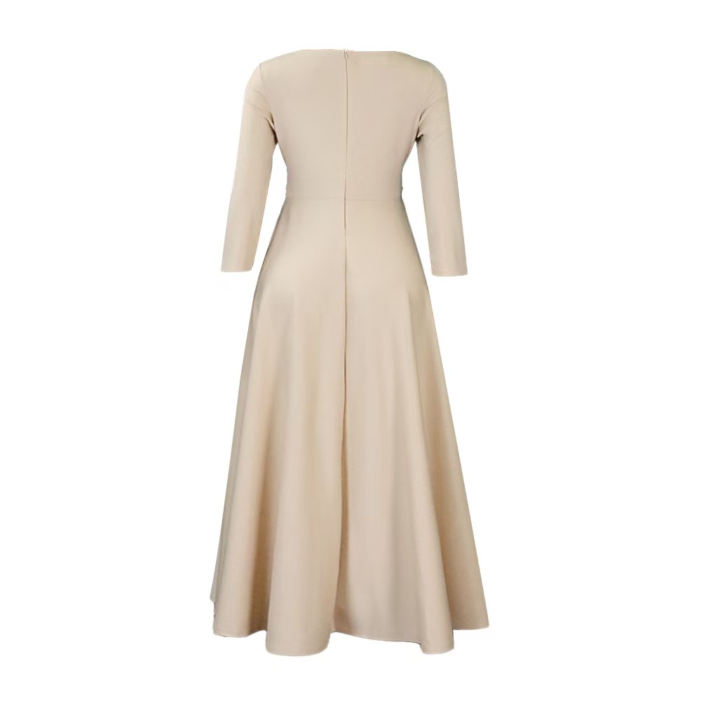womens dresses new spring summer fashion temperament tie waist large size long dresses short dresses