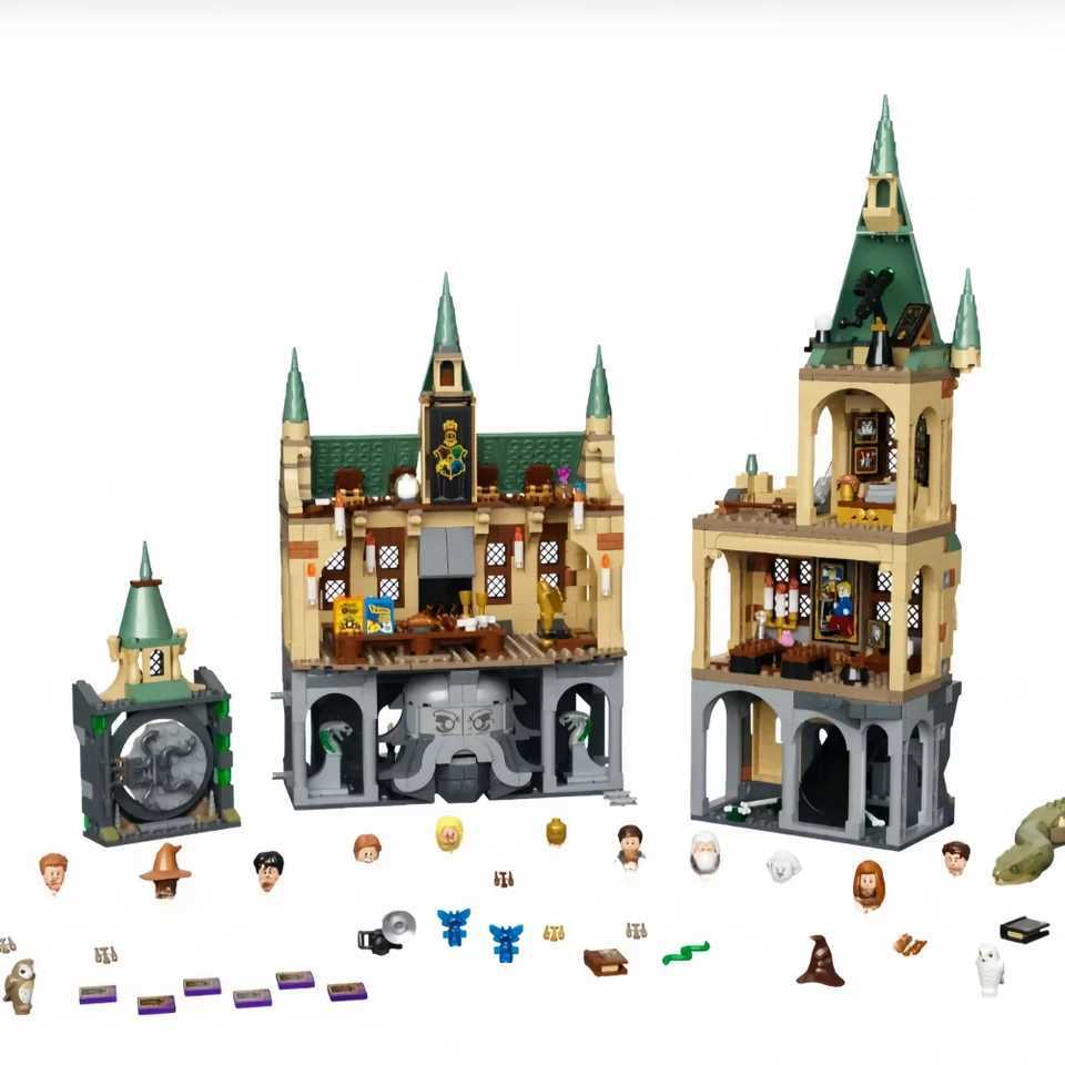 NEW 1176PCS Chamber of Secrets Compatible with 76389 Moc Model Building Kit Block Bricks Toys for Kids Birthday Gift Boys Set Z250528