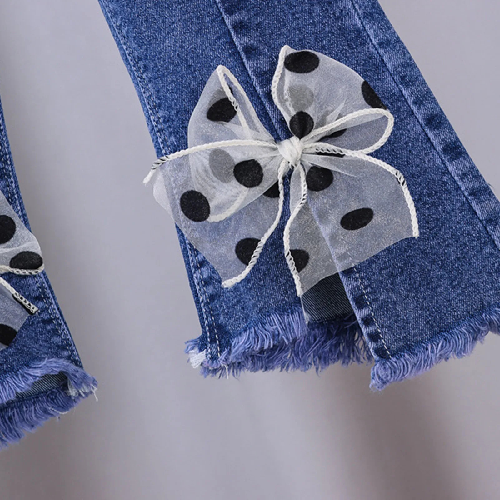 Pants Girls 7 Baby Denim Jeans Toddler Kids Soft Elastic Waist Girl Skirt 250528