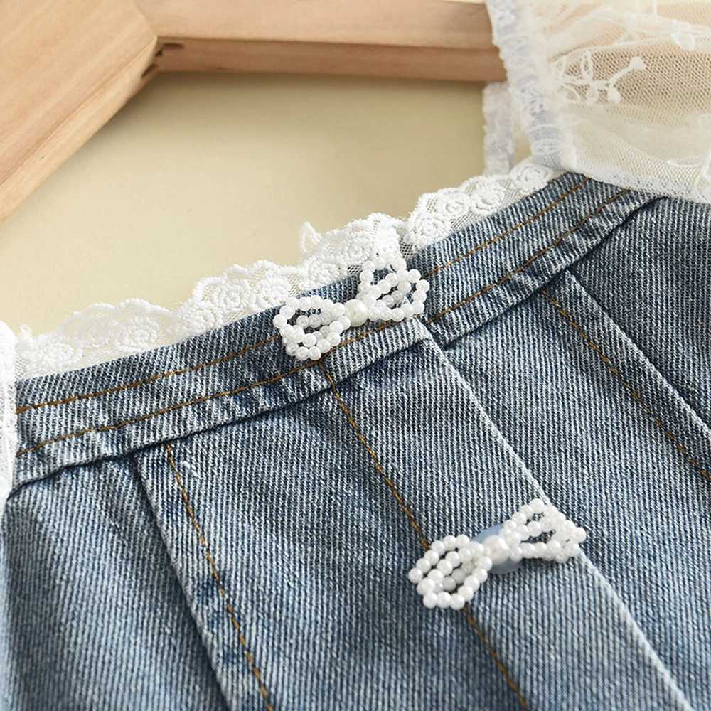 Bear Leader Summer Girl Princess Dresses Childrens Embroidery Three Dimensional Flower Lace Mesh Dress 2-6 Years X250528