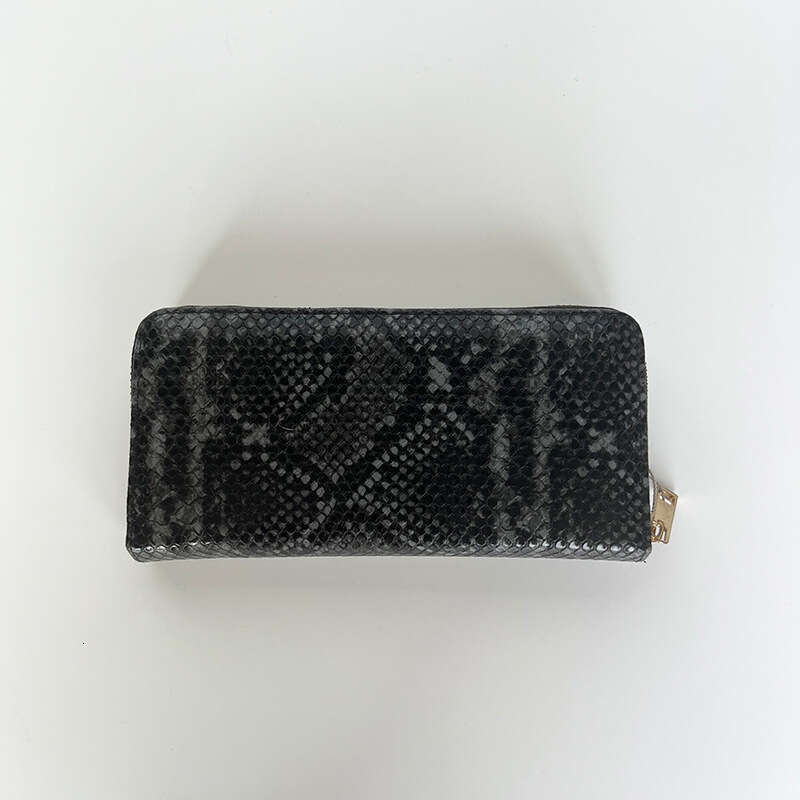 Autumn Winter New Style Hot Selling Fashion Crocodile Leopard Pattern Shiny Women's Wallet