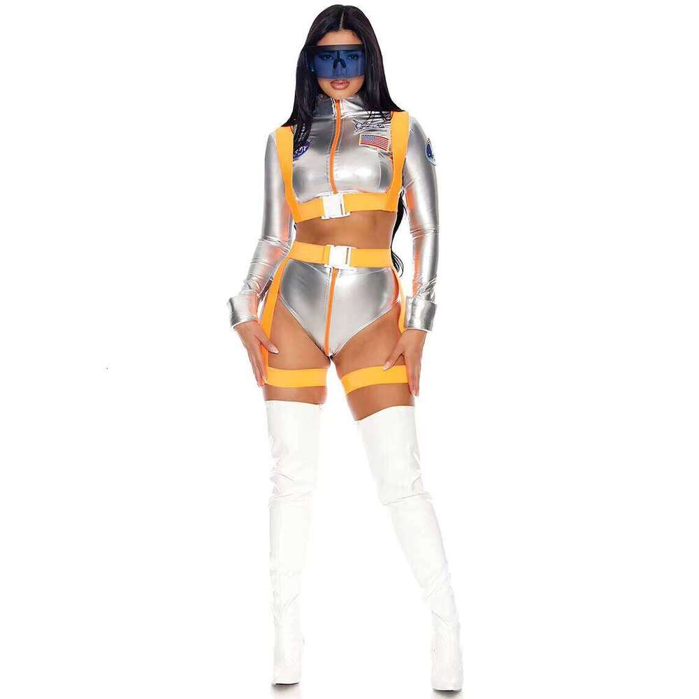 Carnival Party Three-Point Space Suit Cosplay Astronaut Costume Sexy Underwear Uniform