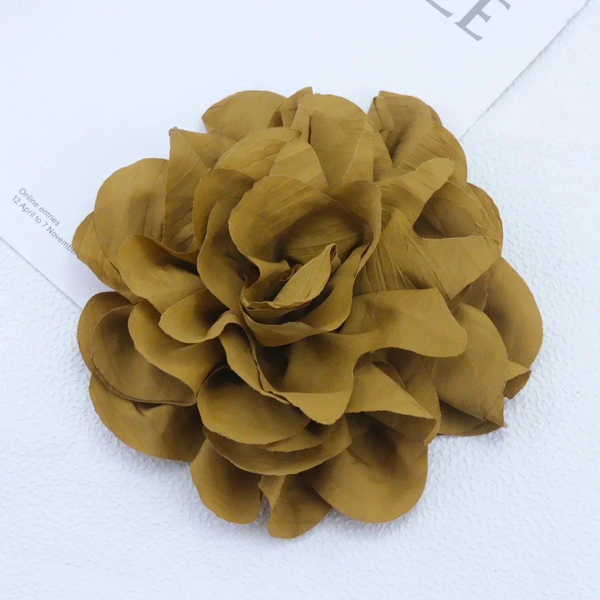 Advanced Large Flower 16cm Temperament Brooch Pin Handmade Flower Versatile Clothing Accessories Chest Flower Corsage 250527