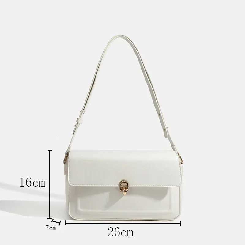 Retro Womens 2024 New High-end Texture Niche Underarm Bag Crossbody Shoulder Bag Hand Bags Women Bag Y250528