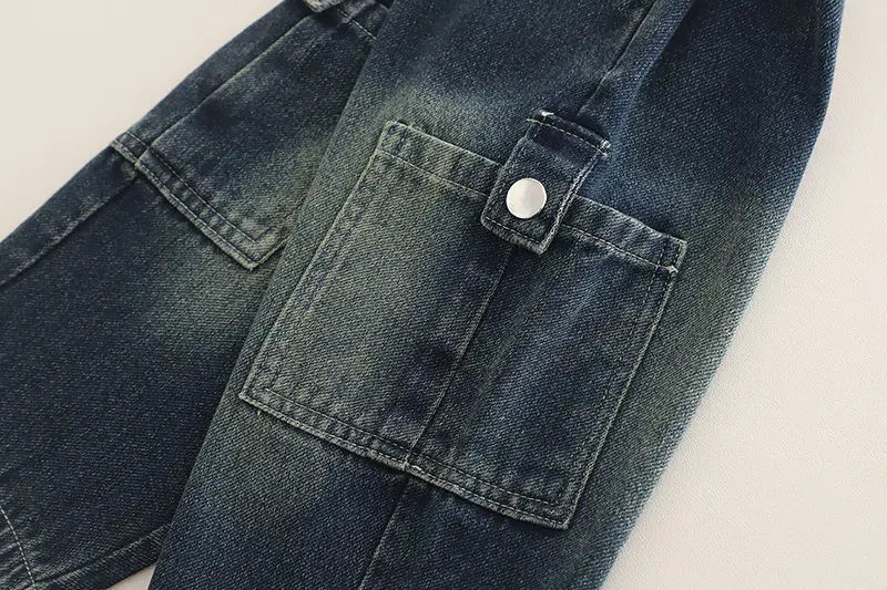 Fashion Spring Kids Jeans Boys Girls Black Children Casual Denim Pants Toddler High Quality 1 2 3 4 5 Years 250528