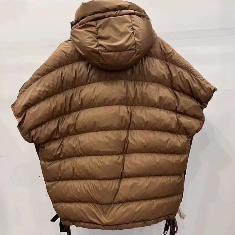 Women's Winter New Sleeveless Puffer Coats Simple Casual Solid Stylish Waistcoat Thick Warm Hooded Short Down Vest