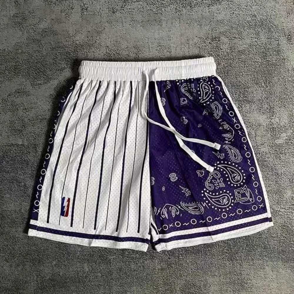 2425 New Hot Selling Adult Sports Shorts Fashionable Beach Breathable Loose Outdoor Ball Shorts Training Versatile Flower Shorts X250528