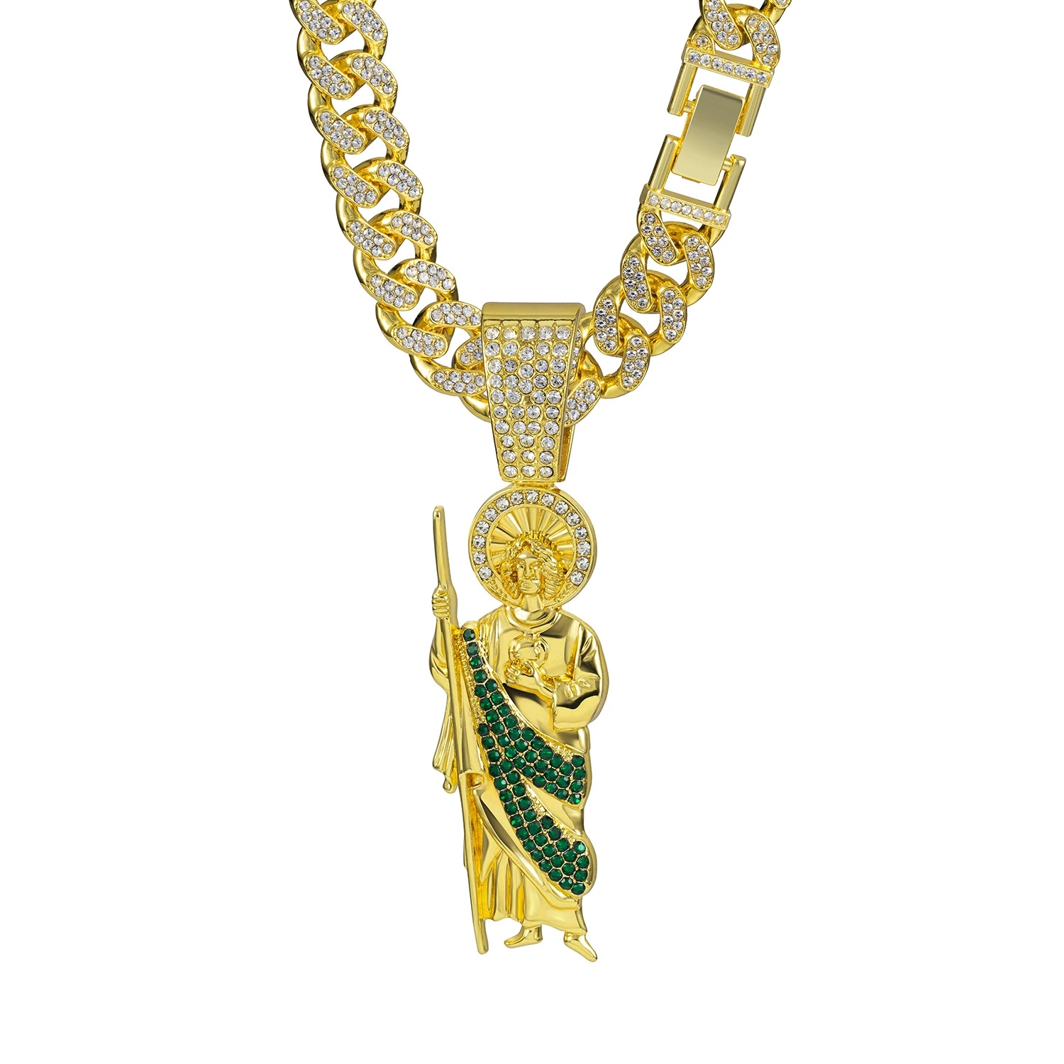 Exquisite Craftsmanship Cuban Link Necklace - Classic Design & Trendy Elements
