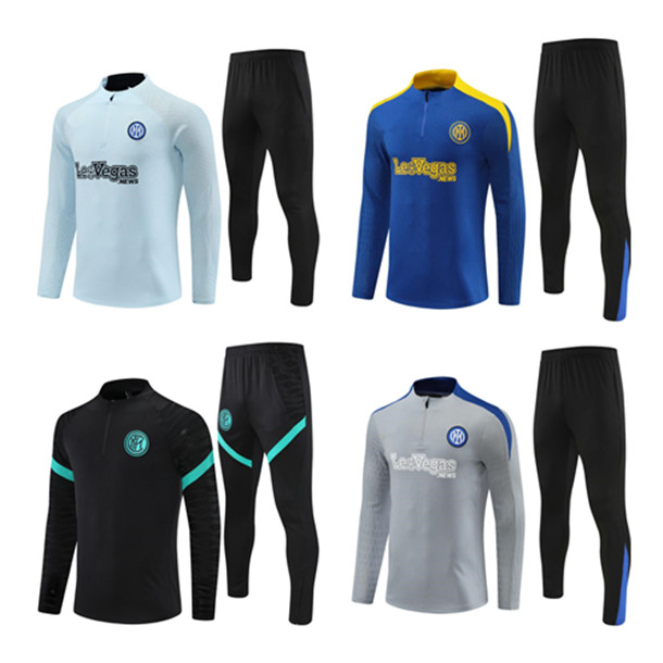 25 26 iNter adult tracksuit kids soccer training suit set 2024 2025 2026 milans ERIKSEN VIDAL BARELLA HAKIMI football CHILD tracksuits jogging kit