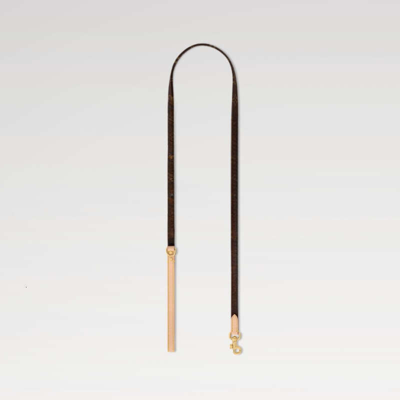 New Designer Fashion Harness Adjustable Safety Buckle Puppy Vest Style Cat Wear Trendy Brand Dog Chest And Back Leash Set Genuine Leather Material