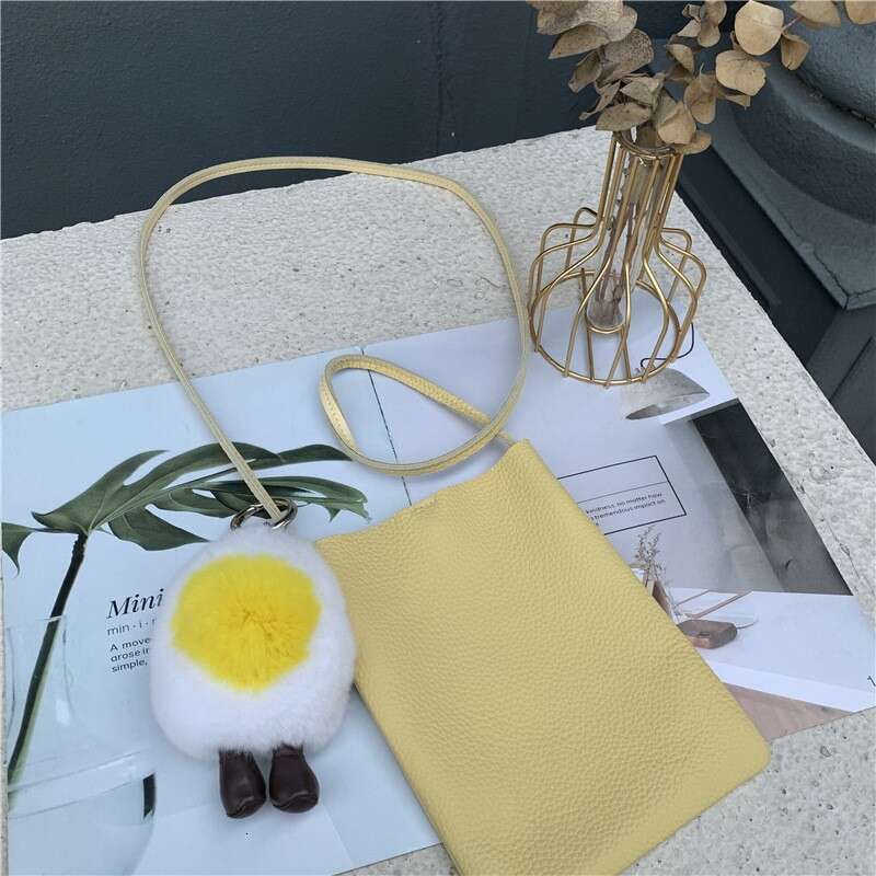 Phone Handheld High-End Genuine Leather Crossbody Small Korean Fashion Top Layer Cowhide Women's Handbag Shoulder Bag