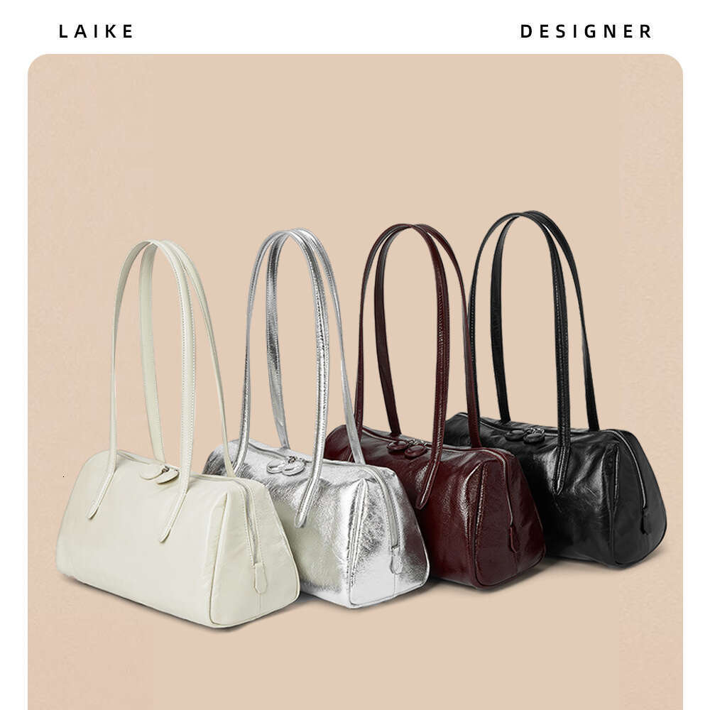 for Women 2024 New Tote Niche High-end Underarm Genuine Leather Large Capacity Commuter Shoulder Bag
