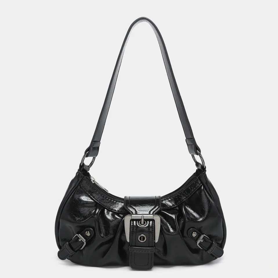 2025 New Fashion Women Handbags Retro Shoulder Bag Spicy Girl Y2k Luxury Designer Ladies PU Leather Versatile Underarm Bags Y250528