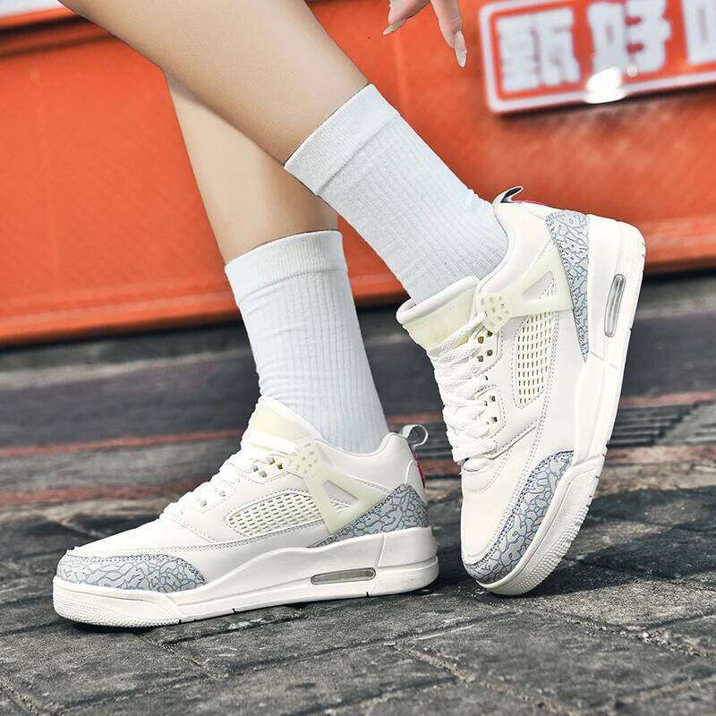 2025new Low-top Men's Sneakers Com fortable Wear-resistant Basketball Classic Retro Casual Black Rap Skateboard Shoes