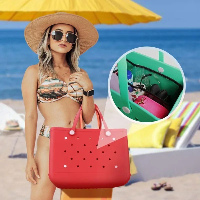 Waterproof Clear Beach Bag Organizer for Bogg Bag L-XL Accessories Organizing Your Bags and Divide Space Extra Large Storage